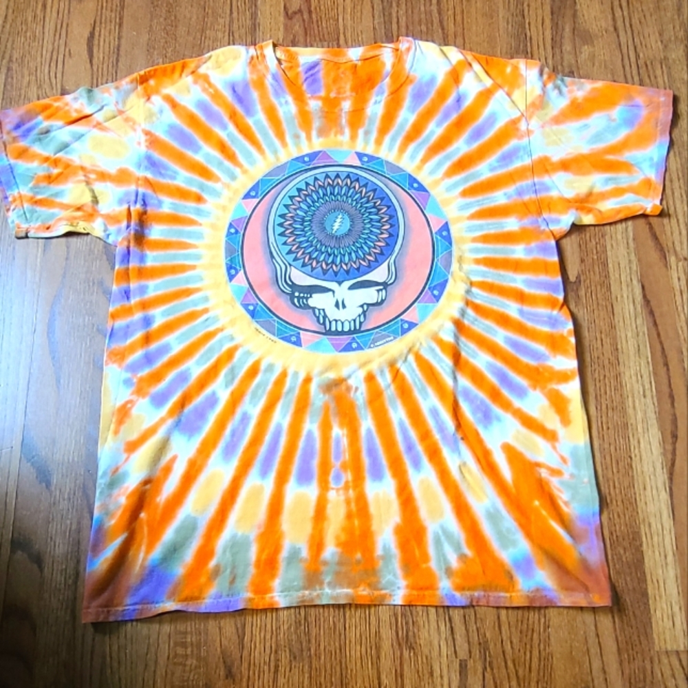 West Coast Tour Grateful Dead Shirt Stealie XL